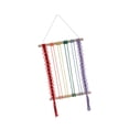 thumbnail image 5 of Esquirla Macrame Wall Hanging Bohemian Tapestry Decor Backdrop Boho Art Home Window Gift Living Room Prop Tassel Wall Art Decor rainbow color, 5 of 8