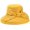 Yellow, variant on CoCopeaunts Wide Brim Bucket Hat New Bowknot Women Fisherman Hat Fashion Ladies Summer Quick Dry Basin Cap Outdoor Sunscreen