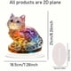thumbnail image 3 of Vibranted Color 2D Kitten Acrylic Desk Decoration Ornament for Home and Work Office Decorations, 3 of 4