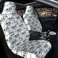 thumbnail image 2 of Uemuo Cow With Fresh Milk Pattern Car Seat Covers for Front Seats Waterproof Seat Covers for Cars, Universal Auto Front Seats Protector Fits for Car-2 PCS, 2 of 6