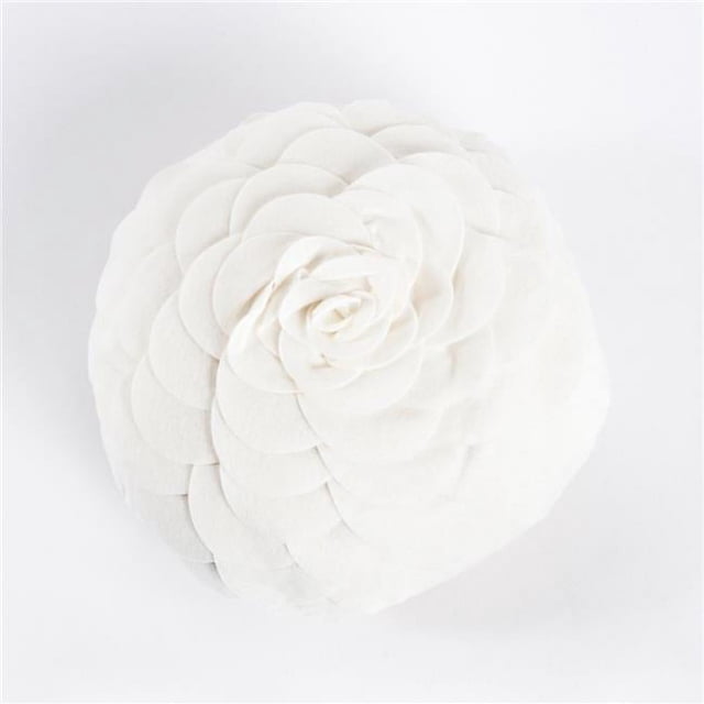 SARO FT095.I13R 13 Po Ronde Fleur Circulaire Coussin Décoratif - Multi Couleur