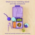 thumbnail image 1 of Fiambrera OmieBox Kids Bento con aislamiento de 3 compartimentos, 1 of 6