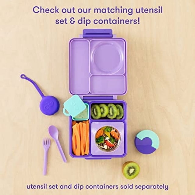 Fiambrera OmieBox Kids Bento con aislamiento de 3 compartimentos