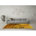 thumbnail image 3 of Ahgly Company Indoor Rectangle Oriental Yellow Industrial Area Rugs, 5' x 7', 3 of 4