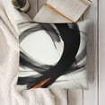 thumbnail image 3 of YINGXI Black White Abstract Art Line Pillow Covers Modern Print Decorative Pillowcases Farmhouse Throw Cushion Case Decor for Couch Sofa Bed 22x22in, 3 of 5