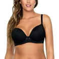 thumbnail image 2 of Women's Parfait 2801 Casey Plunge Molded Bra (Black 42E), 2 of 7