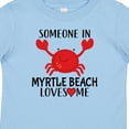 thumbnail image 4 of Inktastic Someone in Myrtle Beach Loves Me Boys or Girls Baby T-Shirt, 4 of 5