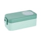 thumbnail image 1 of Cajas Bento XWSHYW Fiambrera Portátil Rectangular Doble Capa con Tenedor y Cuchara, 1 of 2
