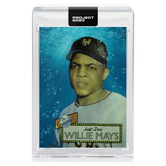 MLB Project 2020 Baseball 1952 Willie Mays Trading Card [#128, by 