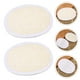thumbnail image 3 of EeaseMX 2 almohadillas exfoliantes naturales de lufa para el cuerpo, ideales para el hogar., 3 of 8