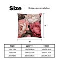 thumbnail image 5 of Peony Pillow Covers Inserts Set of 2, Bed Pillow with Unique Patterns,for Home and Office Decor, Available in 16x16, 18x18, and 20x20 Inches, 5 of 6