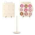 thumbnail image 1 of De Estantes De Madera Para Donas, Soportes Reutilizables Para Exhibición De Donas, Estante Para Espectáculos De Pasteles Para Cumpleaños, Vacaciones, Reunión, Decoración Para Fiesta De Boda 3 Uds Kearding HA017561-00, 1 of 7