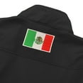 thumbnail image 4 of Mexico Embroidered Soft Shell Water Repellent Zip Up Jacket - Black, 4 of 5