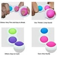 thumbnail image 2 of Simple Fidget Dimple Toy Silicone Flipping Board Toy,Stress Relief Sensory Hand Toy,Sensory Toy Toddler Early Educational Toy,Brain Development Toy,Mini Fidget Toy for Kids Adults(Natural gem Color), 2 of 6