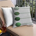 thumbnail image 2 of Ahgly Company Indoor Square Patterned Throw Pillow, 18 inch by 18 inch, 2 of 6