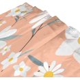 thumbnail image 3 of FREEAMG Beautiful Daisy Flower Shower Curtain Set, with Rug and Shower Curtain, Waterproof and Durable, with Hooks, Bathroom Decoration, 60x72in, 3 of 7