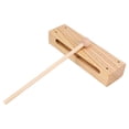 thumbnail image 1 of EeaseCA Wood Block Musical Instrument with Mallet Solid Hardwood Percussion Rhythm Blocks, 1 of 7