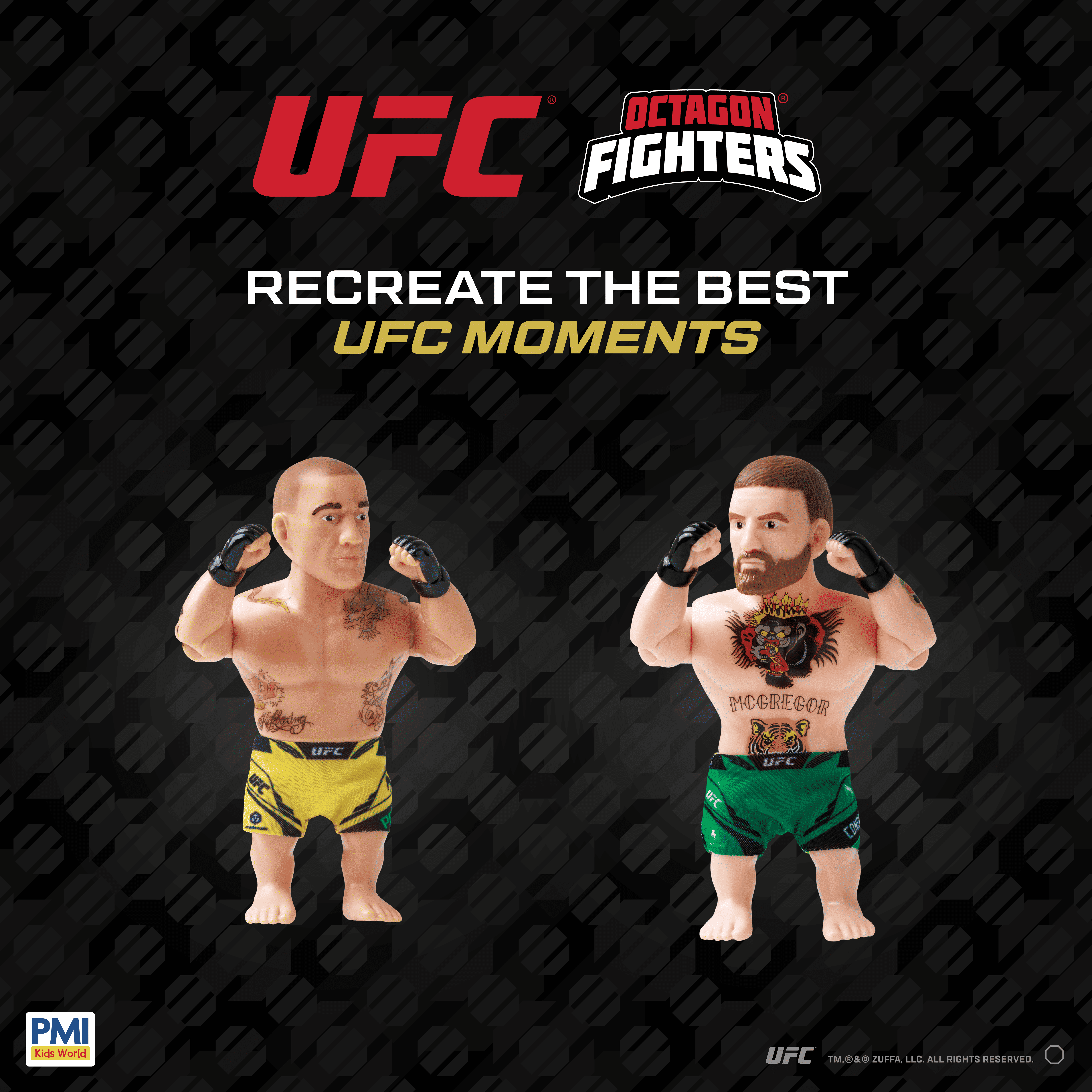 PMI, UFC Conor McGregor Action Figure, 4.5 Inch, with Accessories