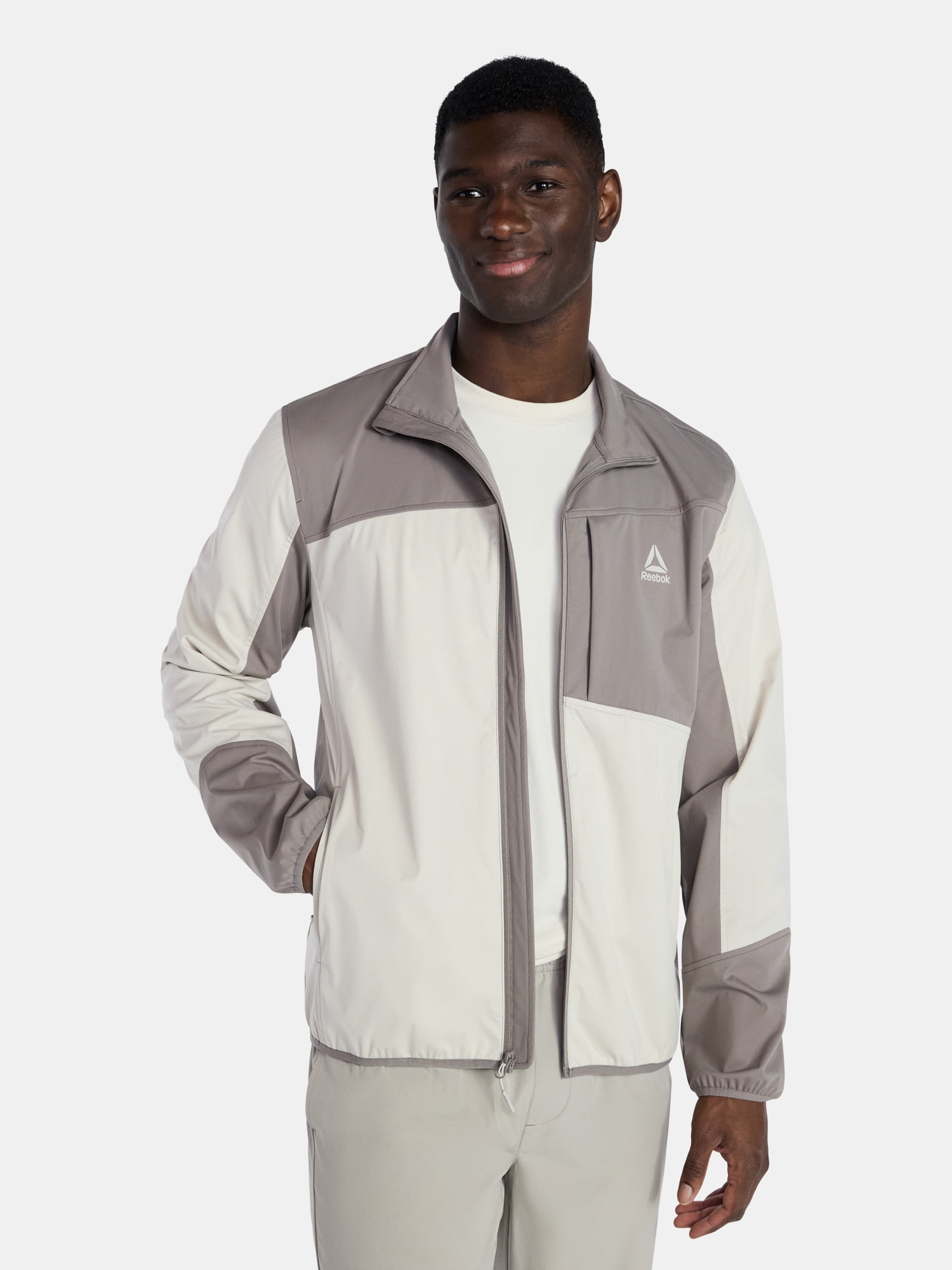 Reebok Men and Big Men's Jersey Lined Windbreaker, Sizes S-3XL