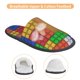 thumbnail image 3 of Fotbe Colorful Building Blocks A Pantuflas Peludas para Mujer con Estampado, Zapatillas de Peluche, Zapatos de Invierno para Casa, Uso Interior y Exterior-Medium, 3 of 8
