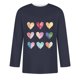 thumbnail image 3 of Camisas de Manga Larga para los Hombres Día de San Valentín Impresión Cuello Redondo Moda Casual, Mezcla de Poliéster de Lino de Algodón para Primavera Verano, 3 of 8
