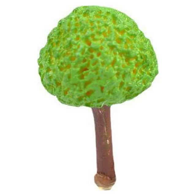 Moss Micro Paysage Imperméable Vert Base de Pelouse Décoration de Pièce Base Réutilisable Mossy Hills Arbres Mini Arbre Décoration pour Bureaux 2cm