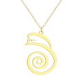 thumbnail image 3 of Dai Ko Myo Spiral Pendant Stainless Steel Necklace Charm Jewelry for Men Women, 3 of 4