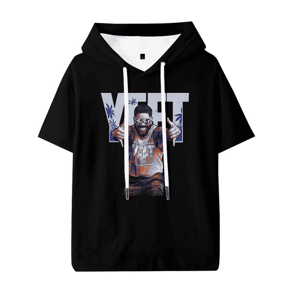 Jey Uso Yeet Pose Hooded T-shirt Women Men Short Sleeve Tee Casual Fashion Tops