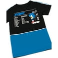 thumbnail image 2 of Sonic the Hedgehog Boys Black Short Sleeved T-Shirt, 2 of 5