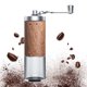 thumbnail image 4 of Molinillo de manual Molinillo de manual con fresa cónica de material acero inoxidable - es espresso, vertido, francesa madera perfecl Molinillo de café manual, 4 of 8