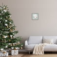 thumbnail image 3 of Stupell Industries Winter Scene with Border Holiday Painting Gray Framed Art Print Wall Art, 12 x 12, 3 of 9