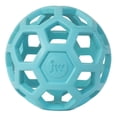 thumbnail image 1 of Juguete Bola de Rompecabezas JW Pet Azul Hule Natural Mediano para Perro, 1 of 5