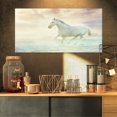 thumbnail image 1 of Cheval Blanc Fantastique - Impression sur Toile Animal, 1 of 3
