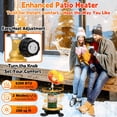 thumbnail image 3 of Calentador portátil HEYDUOTON con base plegable para encendedor USB, 3 of 9