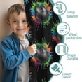 thumbnail image 3 of Blackout Kids Curtains,Colorful Mouse Games Black Pattern Childrens Insulated Curtains Set Of 2,Bedroom Essentials,Toddler Room Decor 42"x63", 3 of 5