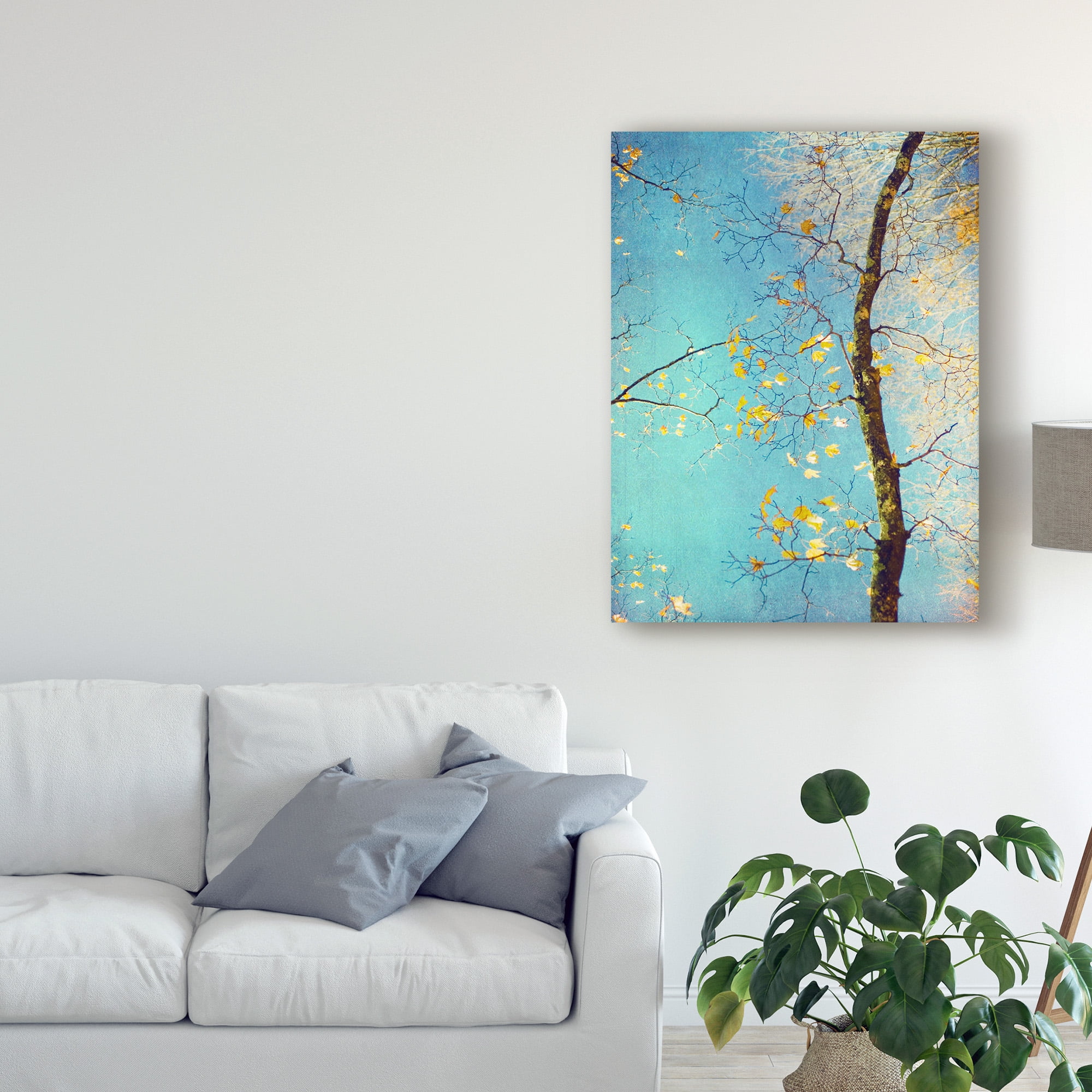 Trademark Fine Art 'Autumn Tapestry III' Canvas Art by Judy Stalus