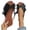 Black, variant on Gpaecead Women Vintage Fringe Flat Flip Flops Solid Color Cushioned Non Slip Spring Summer Beach Casual Shoes,Black