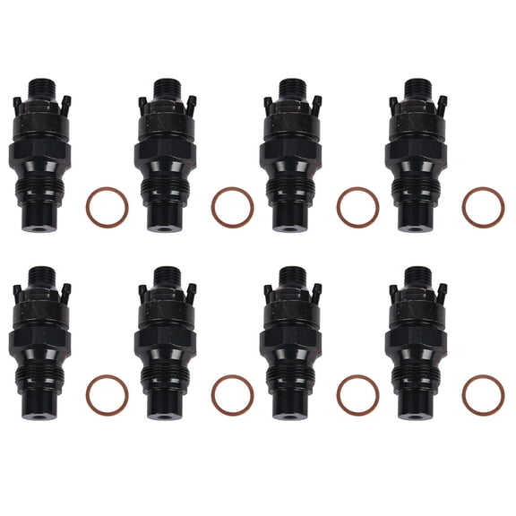 8x 6.2L 6.5L Diesel Fuel Injector For 1989-2001 Chevy 0432217275 US