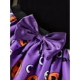 thumbnail image 7 of WIBACKER Newborn Baby Girl My 1st Halloween Skirt Outfit, Infant Pumpkin Dress, Toddler Romper Tutu Skirt Headband Set, 7 of 7