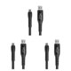 thumbnail image 1 of Monstrate USB Charging Cable Smart Disconnected Anti-Twine Bend On-screen Resistance Stable Timer Display Connector Output for Type-C Type1 NO1, 1 of 6
