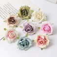 thumbnail image 5 of 3/5Pcs Rose Artificial Flowers Heads 7cm Silk Fake Flowers for Home Decor Wedding Brides Decortion DIY Craft Gift Accessories, 5 of 10