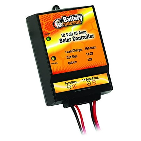 WirthCo 23122 Battery Doctor 12V 10 Amp Solar Regulator