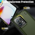thumbnail image 3 of Decase Military-Grade for Motorola Moto G Pure Case,Heavy-Duty Drop Protection,Slim Hard Back Cover with Invisible Kickstand Rugged Shockproof Anti-Scratch Cover Case, Armygreen, 3 of 7