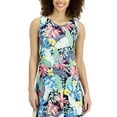 thumbnail image 4 of Style & Co. Printed Knit Tank Dress Industrial Blue Floral Size XS, 4 of 4