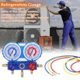 thumbnail image 2 of Conjunto de indicadores duales de colector Equipo de equipo de refrigeración de aire Medición de presión yeacher Juego de manómetros múltiples, 2 of 8