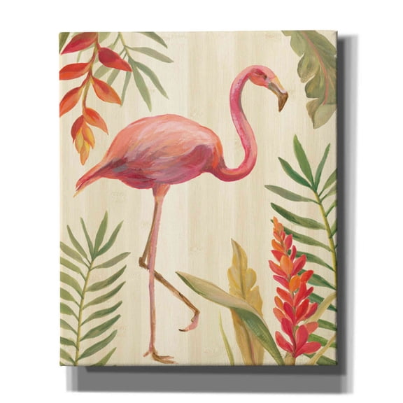 Epic Graffiti 'Tropical Garden IX' by Silvia Vassileva, Canvas Wall Art, 20"x24"