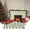 As show, variant on 14.7 FT Pre-Lit Christmas Garland Decorations, 50 LED Lighted Artificial Pine Garlands, Green Garland for Indoor Outdoor Door Home Stairs Holiday Decor