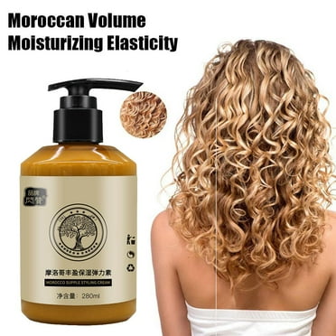 BE LongLasting Styling Moroccan Volume Moisturizing Elasticity,Curly Hair Elas A4X7