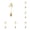B 6PCS, variant on THHEIC Mini Dog Hugging Coffee and Tea Spoon Set, Cute Doggy Design Sugar and Dessert Spoon with Hanging Hole, for Coffee, Tea, Soups, and Seasoning, Home Kitchen Decor