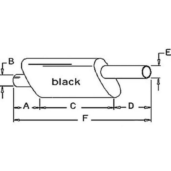 AT13044 Muffler Fits John Deere